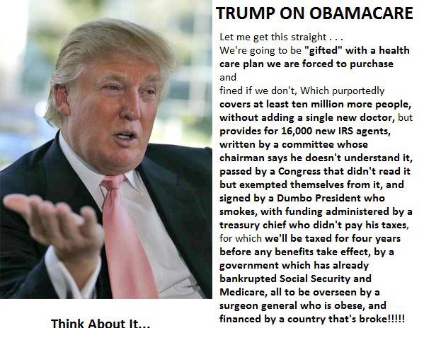 Trump On Obamacare | IndiePundit.com